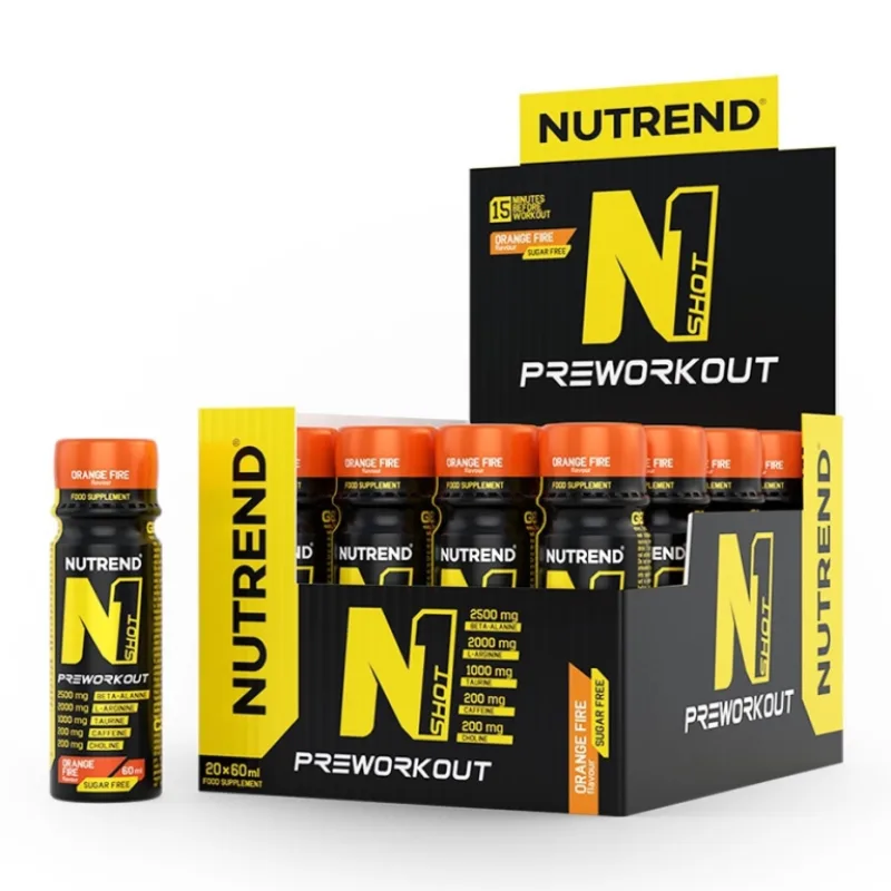 N1 Shot 60 ml - Nutrend Príchuť: Višňa