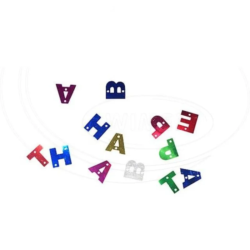 Konfety lesklé PÍSMENA [15 g] (66810) Výprodej