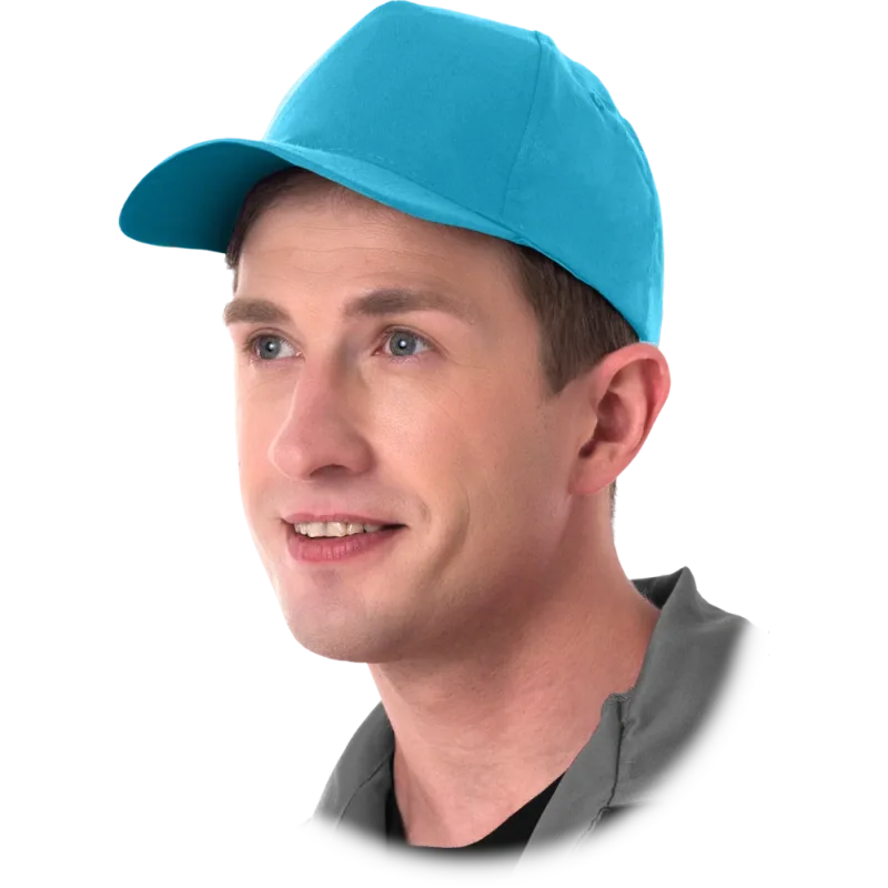 Reis CZ TU Šiltovka Turquoise 50 Pack