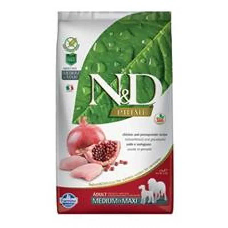 N&D PRIME DOG Adult M/L Chicken & Pomegranate 2 x 12 kg