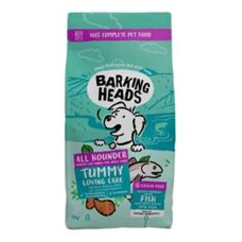 BARKING HEADS All Hounder Tummy Lovin’ Care Fish 2kg