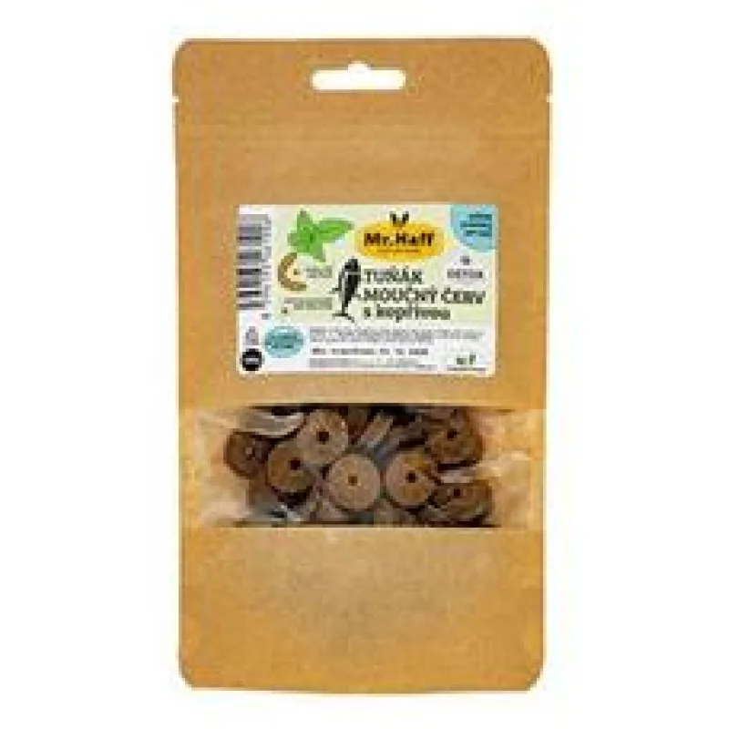 UGF pamlsek Mr. Haff moučný červ, tuňák a kopřiva 100g