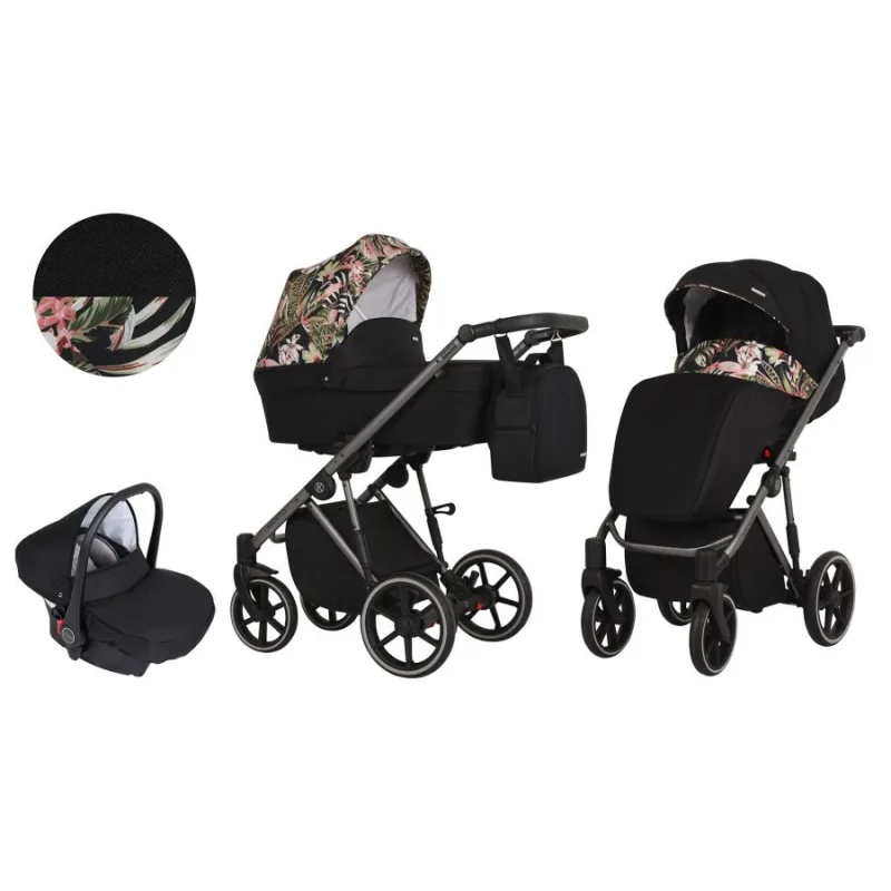 Kočík Kunert Molto graphite frame 3v1 - 05