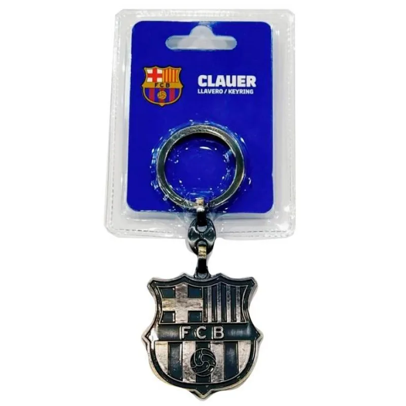 FC Barcelona kovový prívesok na kľúče - SKLADOM
