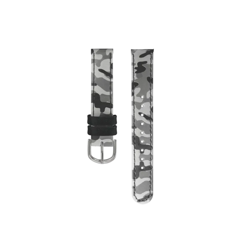 CLOCKODILE Šedý maskáčový řemínek k dětským hodinkám CSB0032