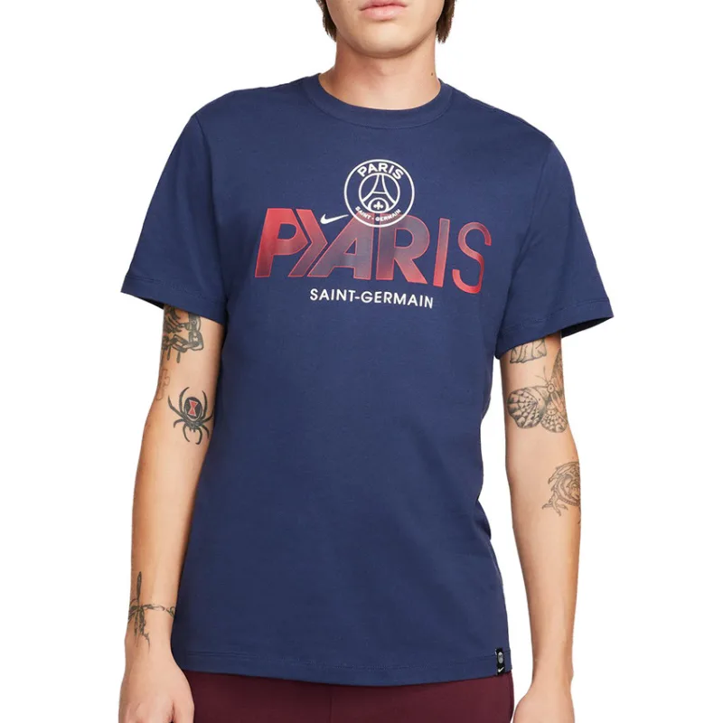 Nike Paris Saint Germain - PSG tričko modré pánske