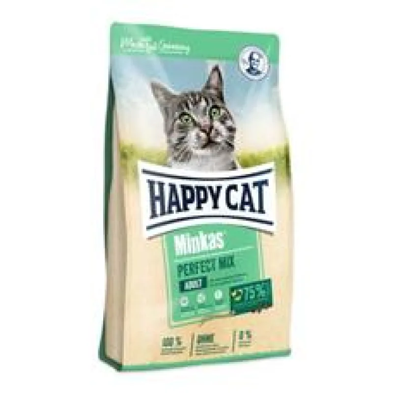 HAPPY CAT Minkas Perfect Mix Geflügel, Fisch & Lamm 10 kg
