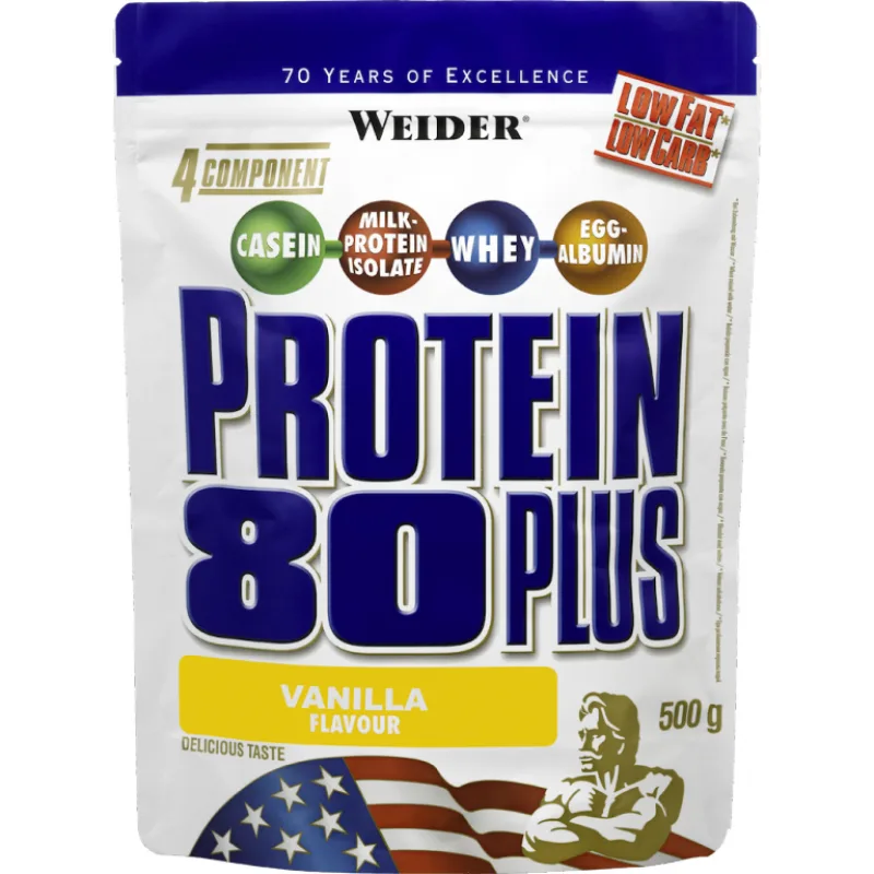 Protein 80 Plus 500 g - Weider Príchuť: Lesné ovocie - Jogurt