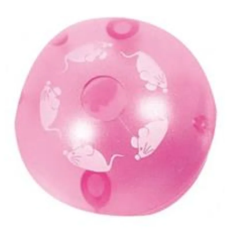 Karlie Hračka míček s Catnipem - možnost plnění pamlsky 5,5cm