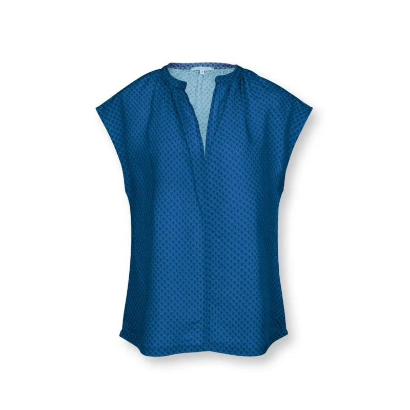 Pip Studio Tammy triko bez rukávů Suki, modré