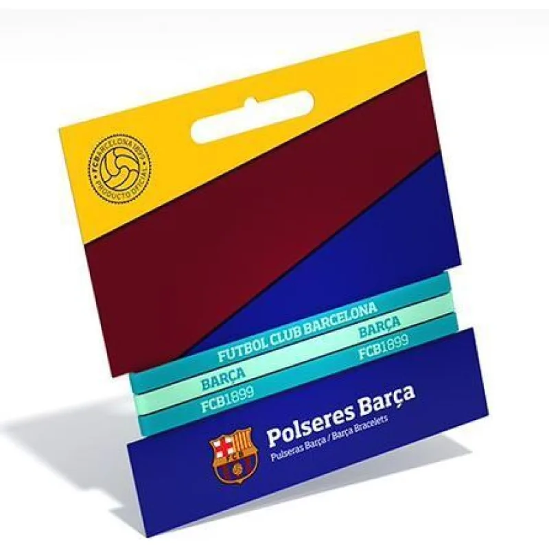 FC Barcelona náramok zeleno-modrý