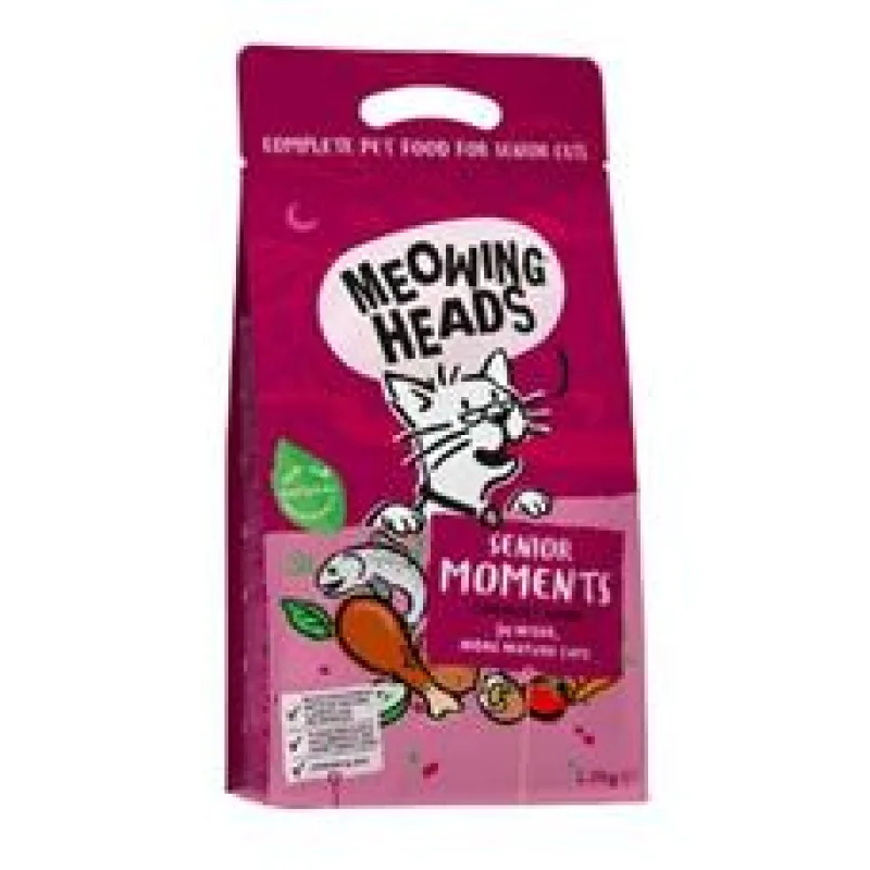 MEOWING HEADS Senior Moments NEW 1,5 kg
