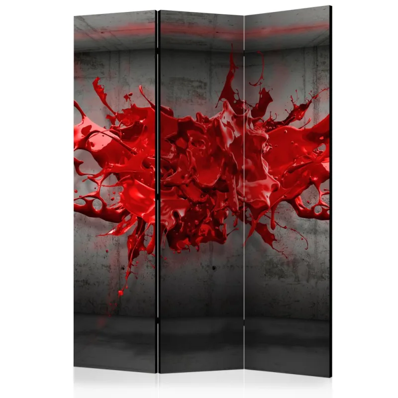 Artgeist Paraván - Red Ink Blot [Room Dividers]