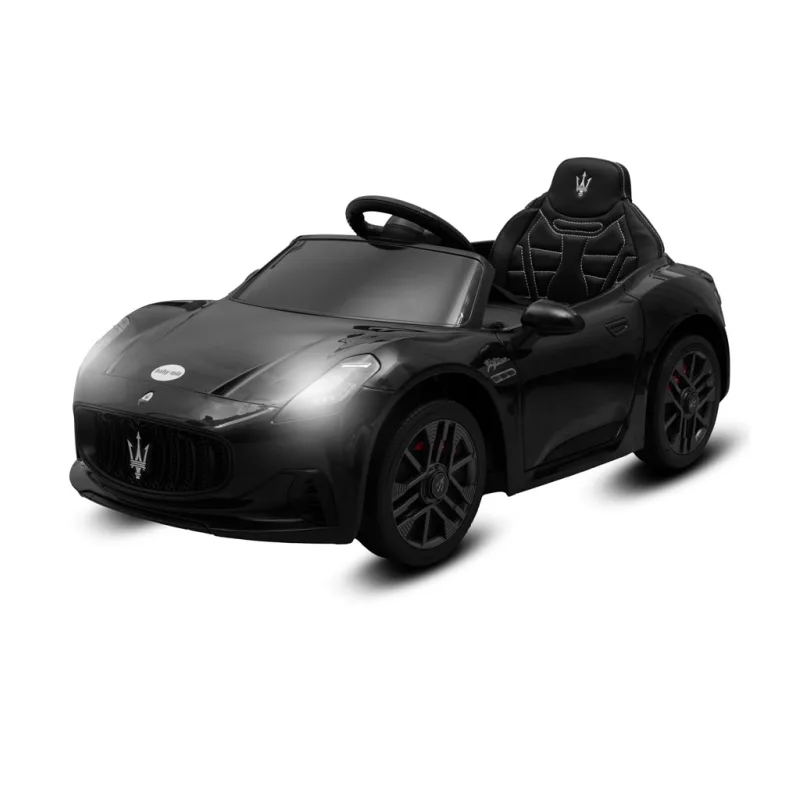 Elektrické autíčko Maserati GranTurismo Baby Mix čierne