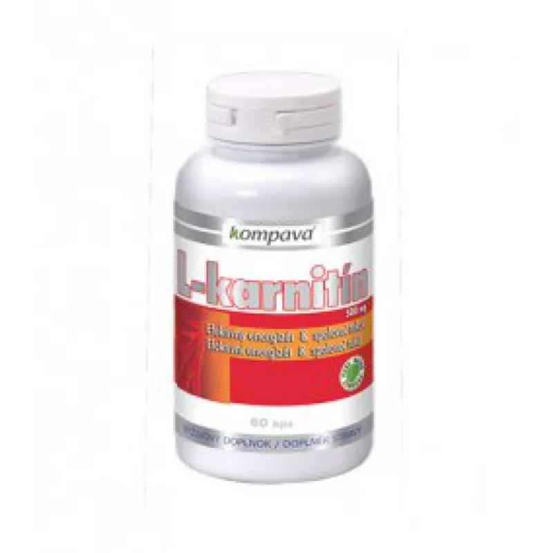 L-karnitín 60 kapsúl - Kompava