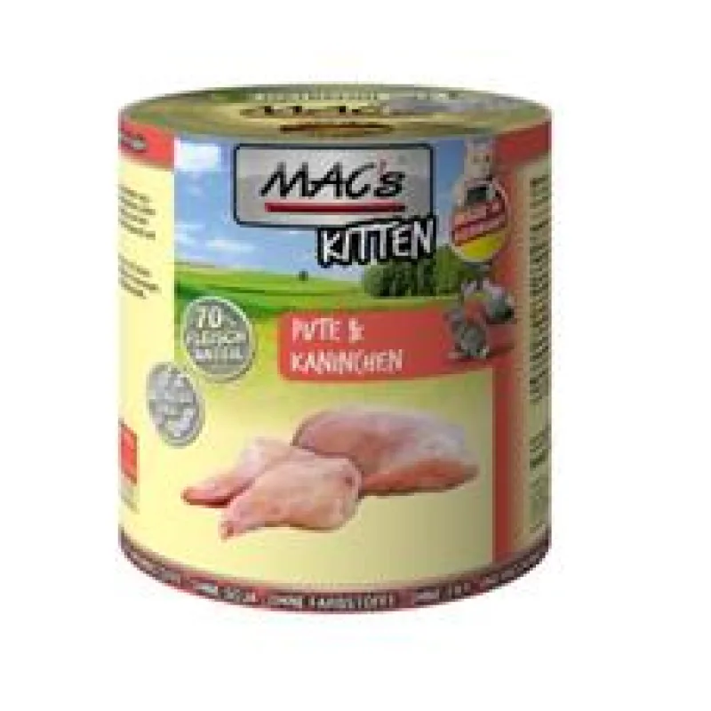 Konz. MACs Cat pro KOŤATA KRŮTA A KRÁLÍK 400g