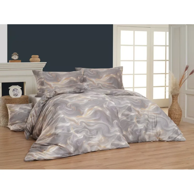 Posteľné obliečky Bavlnený satén Digitál Lumen 70x90 cm