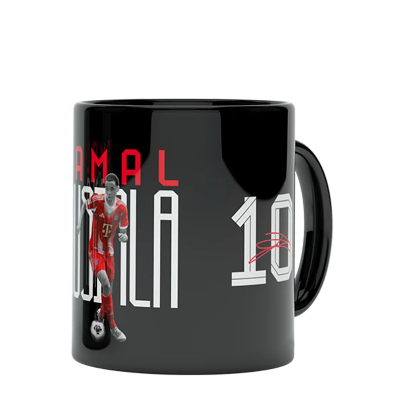 FC Bayern Mníchov Jamal Musiala hrnček čierny