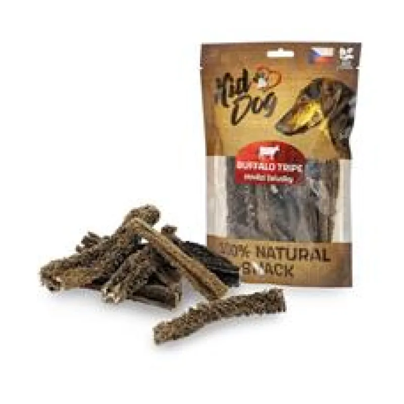 KIDDOG 100% Natural Snack, hovězí žaludek (dršťky) 12 cm 400g