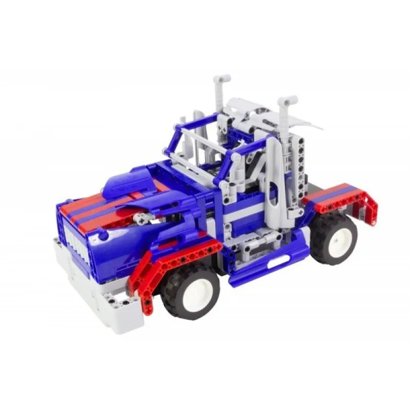 Teknotoys RC kamion a sporťák Mechanical Master 2v1 fialová