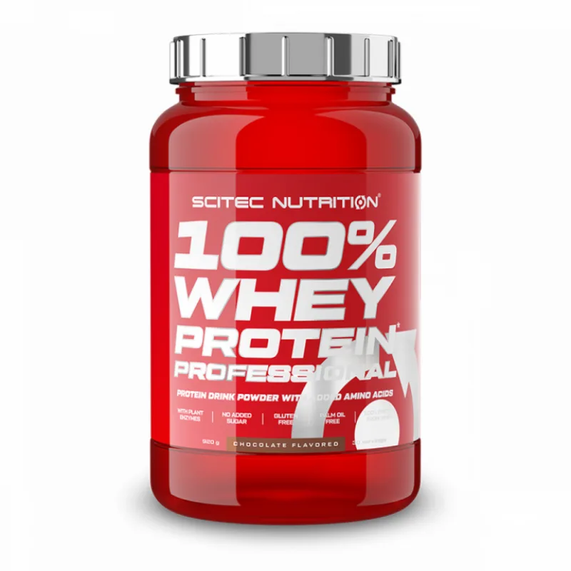 100% Whey Protein Professional 920 g - Scitec Nutrition Príchuť: Čokoláda - Lieskový oriešok