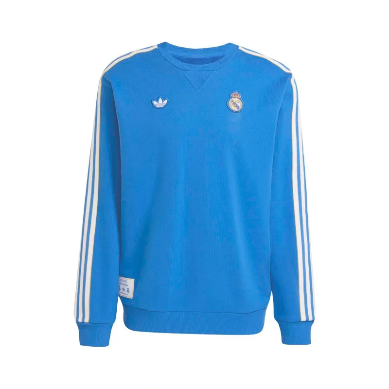 Adidas Real Madrid mikina modrá pánska 2025-2026