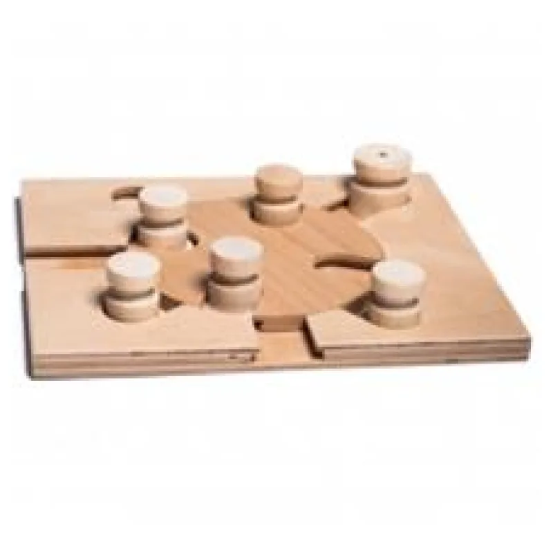 Dřevěný hlavolam Playground - Modul 3C 1 ks