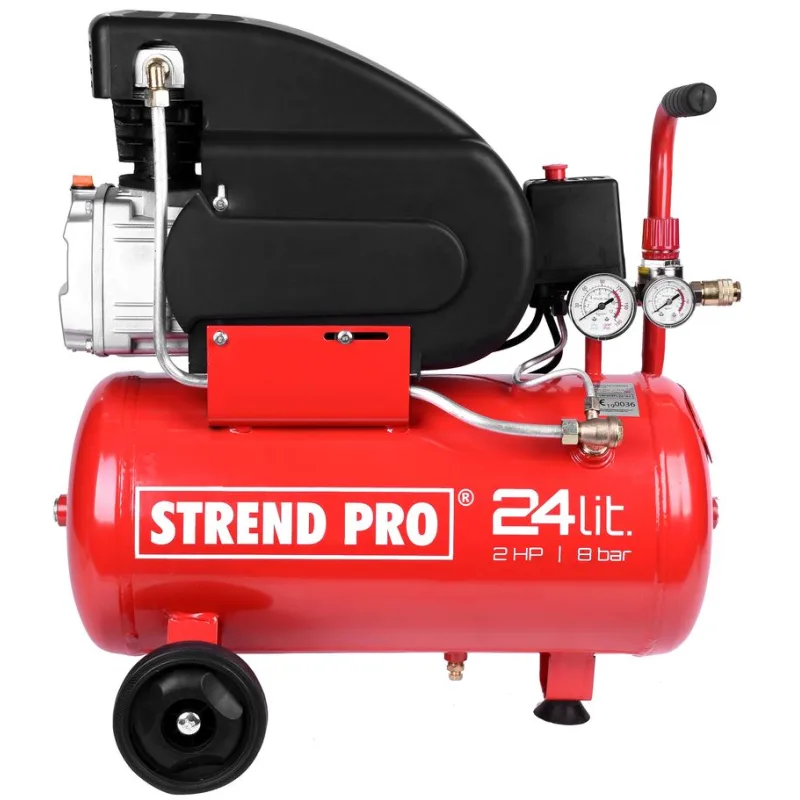 Stend pro Vdzuchový kompresor Strend Pro FL2024-08, 1,5 kW, 24 lit, 1 piestový
