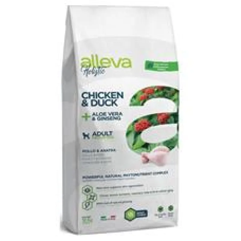 ALLEVA HOLISTIC Dog Dry Adult Chicken&Duck Medium 2kg