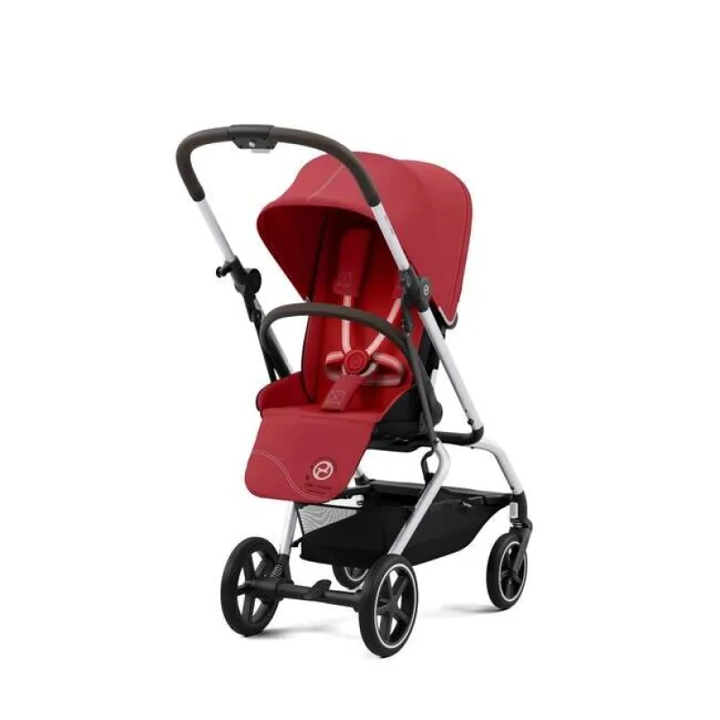Cybex športový kočík Eezy S Twist+ 2 SILVER hibiscus red