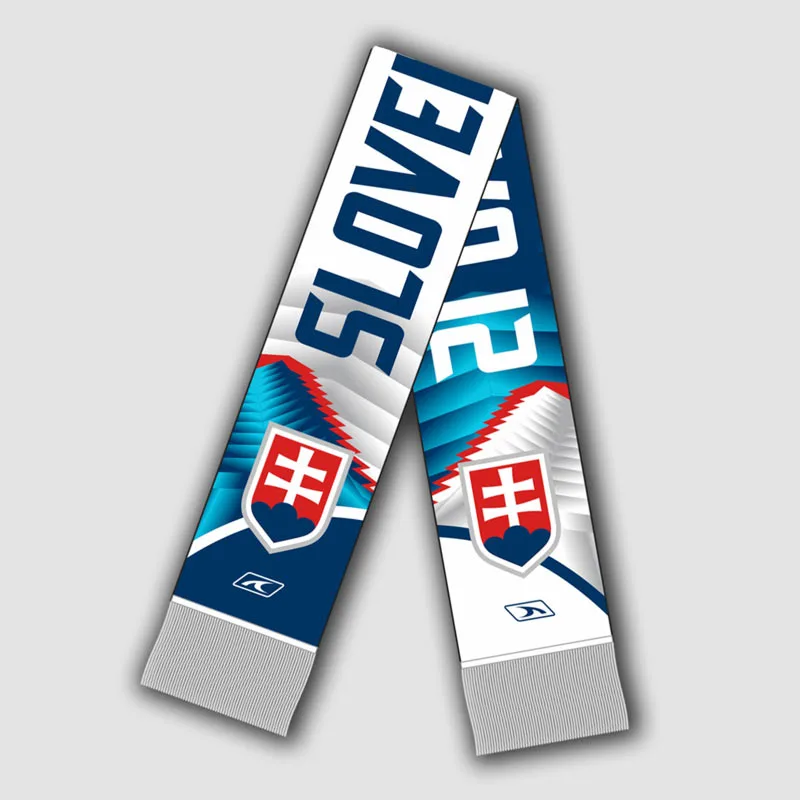 Slovakia Slovensko sublimovaný šál - SKLADOM