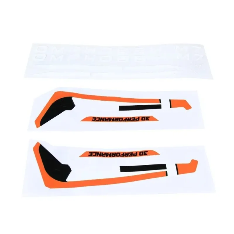 OMP M7 oranžová nálepka