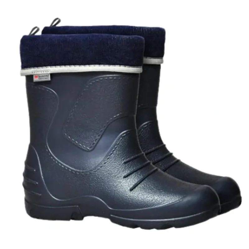 Fagum Stomil STOMILOK Kids čižmy s hrejivou vložkou modrej 20-35