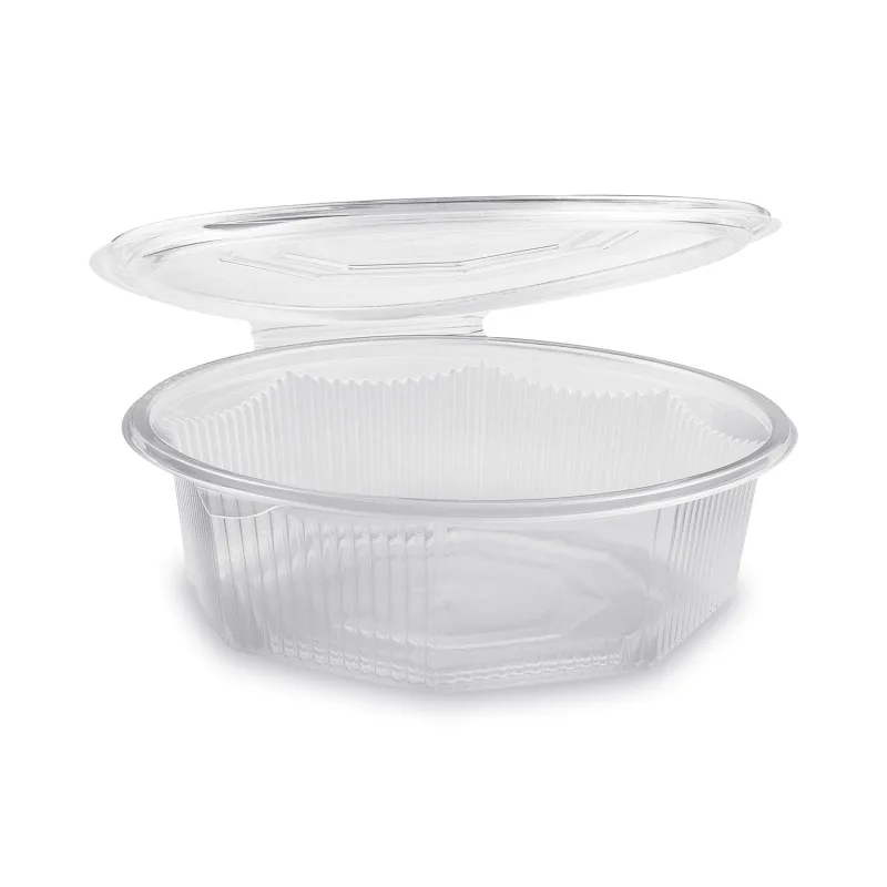 Miska osmiboká průhledná s víčkem 1500 ml (PP) [25 ks] (PP815)