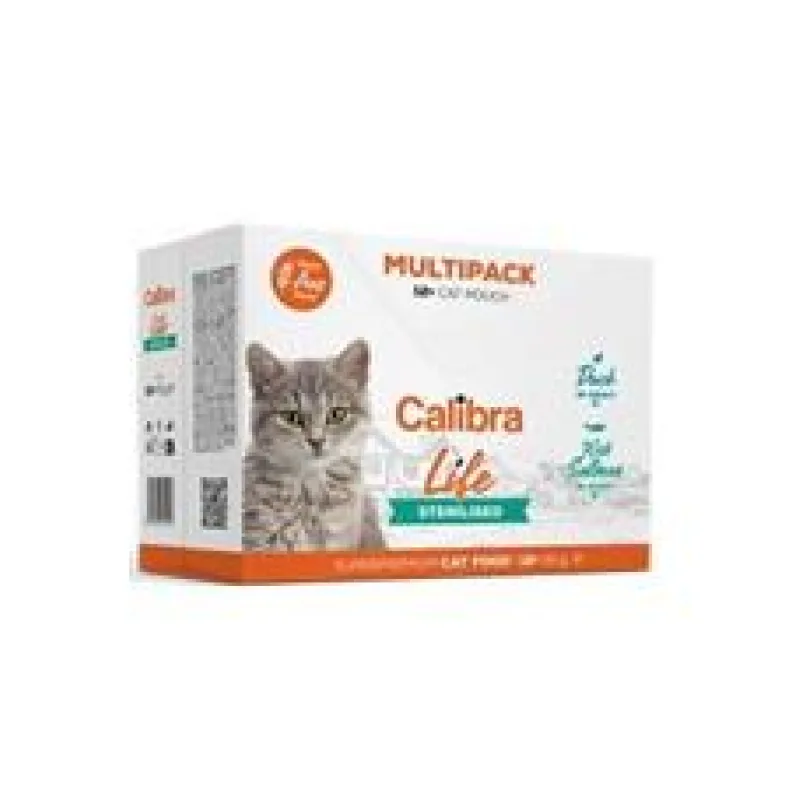 Calibra Cat Life kaps. Sterilised Multipack in gravy 12x85g 12x85g - exp. 10/24 - 1 KS SKLADEM