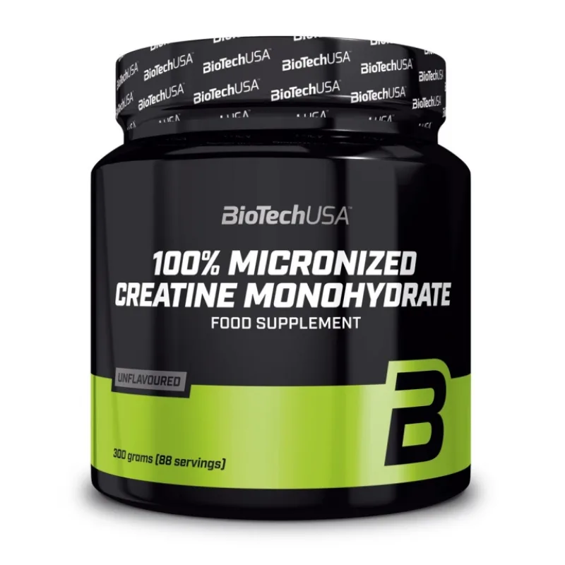 100% Creatine Monohydrate 300 g - BioTech USA