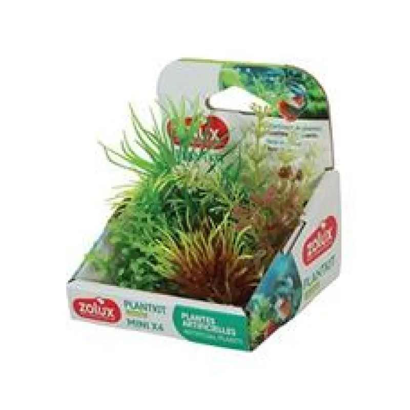 Rostliny akvarijní PLANTKIT 4 Zolux sada MINI 4ks