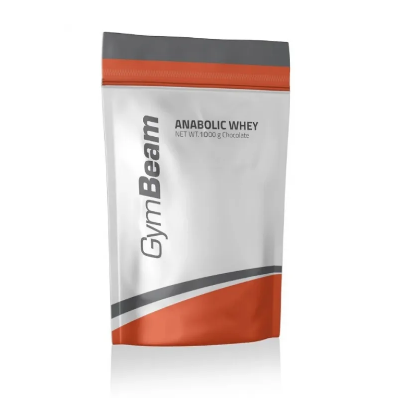 Proteín Anabolic Whey 1000 g - GymBeam Príchuť: Jahoda