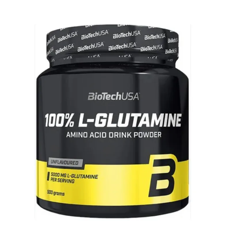 100% L-Glutamine 500 g - BioTech USA