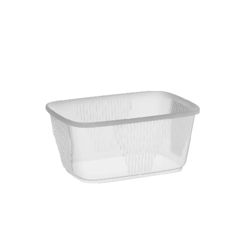 Miska hranatá průhledná 250 ml (PP) [100 ks] (77325)