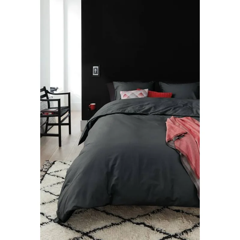Organic Care povlečení z organické bio bavlny 140x200 + 70x90, antracit