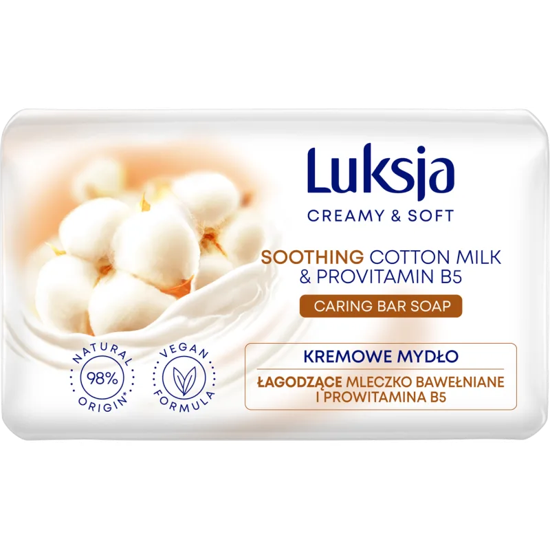 Luksja WORLD krémové mydlo Bavlníkový kvet 90g