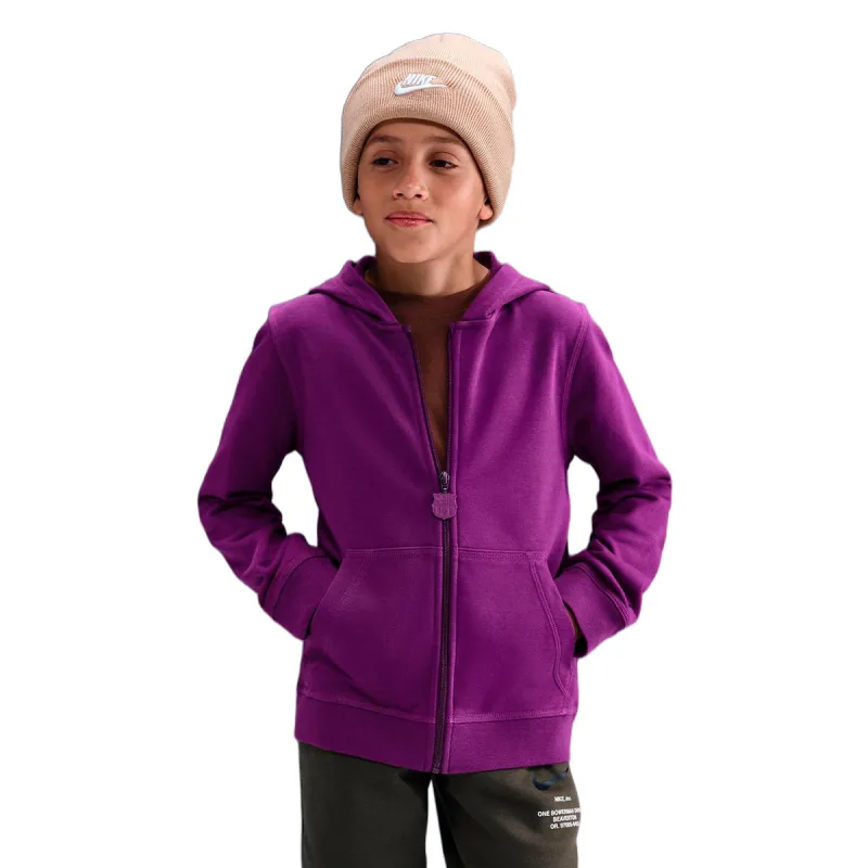 Nike FC Barcelona mikina fialová detská