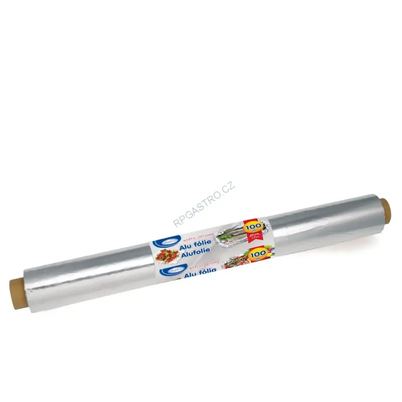 Alu fólie -extra silná- 59 cm x 100 m, 17 µm jednotl. balená [1 ks] (69116)