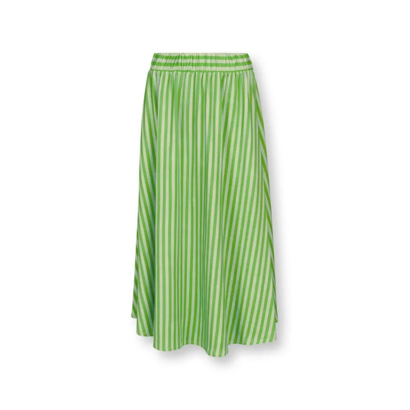 Pip Studio Solange Sukně Sumo Stripe, zelená