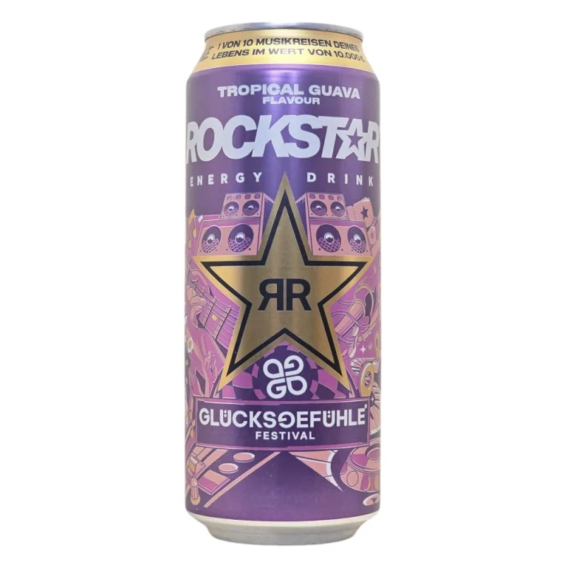 Rockstar Tropical Guava 500ml