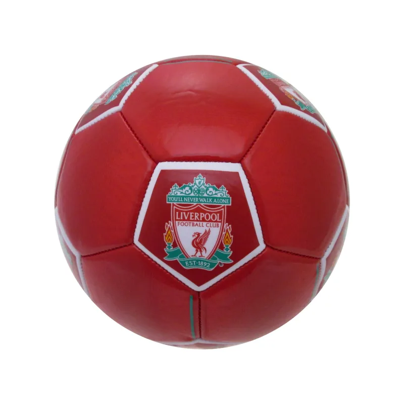 Liverpool FC futbalová lopta červená