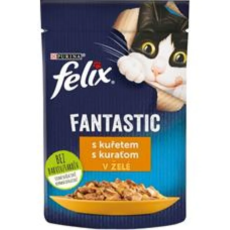 Felix cat kaps.-Fantastic kuře v želé 85g