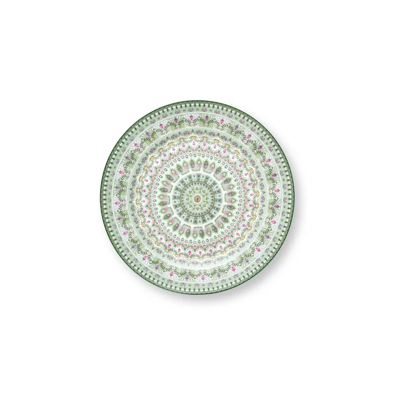Pip Studio Lily & Lotus talíř Ø32cm, zelený