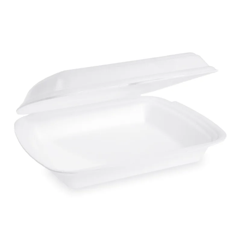 NEPOSÍLÁME - Menu box nedělený bílý 245 x 195 x 70 mm [125 ks] Pouze osobní odběr (75631VLO - E12A)